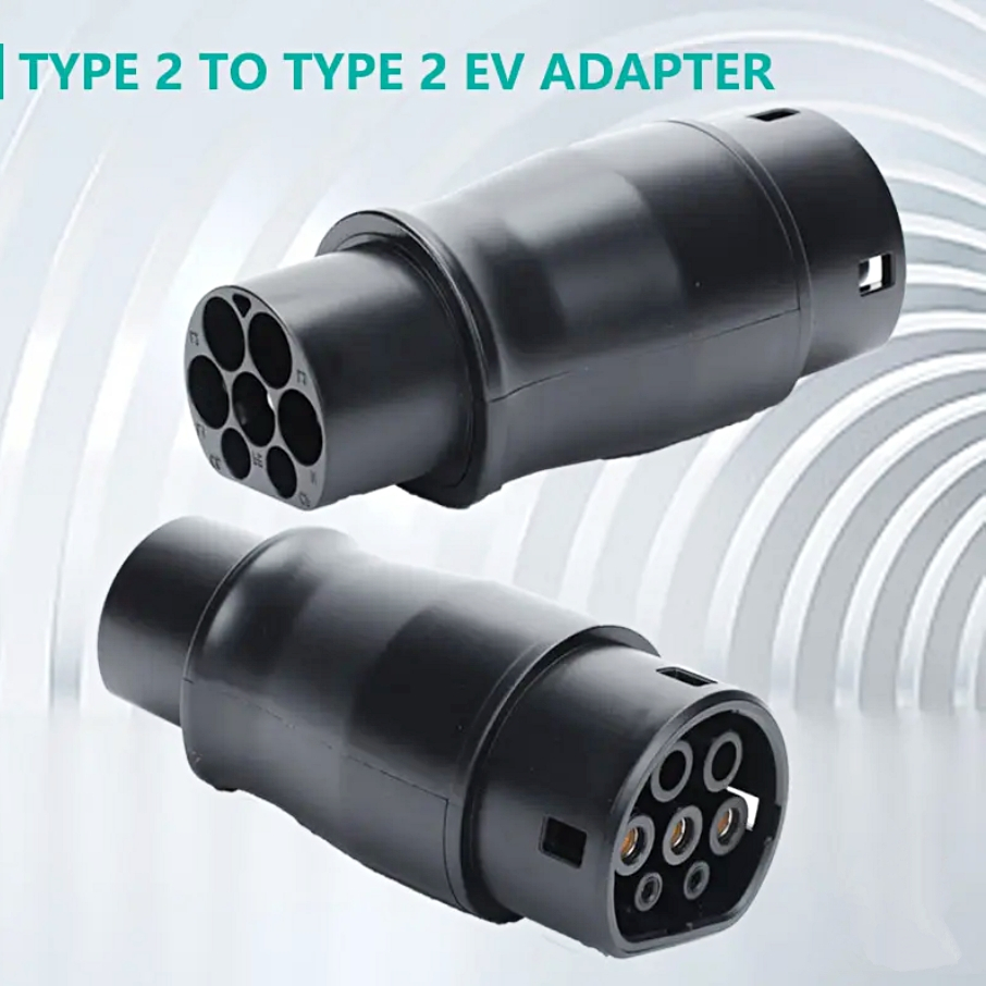 รถยนต์ไฟฟ้า EV อะแดปเตอร์ 16A 32A  หัวแปลง Type2 M Type2 F BGT ปลั๊ก EV อะแดปเตอร์, ไฟฟ้ารถยนต์ Char