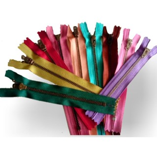 ซิปฟันโลหะเบอร์4.5YKKหัวแบนสปริงล๊อกสำหรับกางเกงกระโปรงยีนส์…