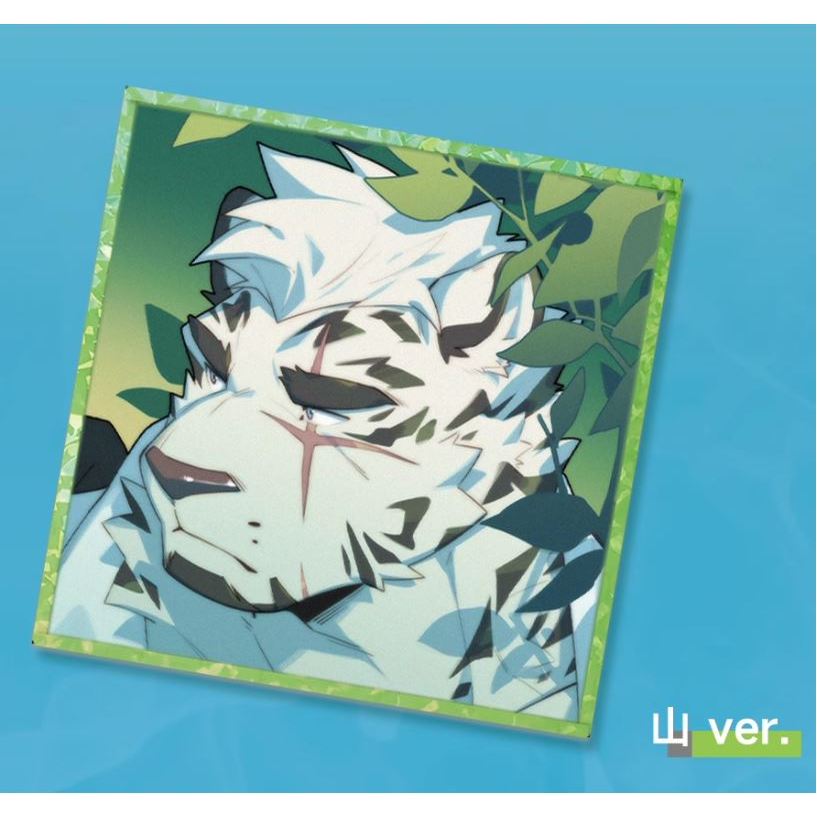 (สินค้ามือหนึ่ง) แผ่นการ์ด ประเภท Kemono / Furry (Arknights) - Mountain Paper Card