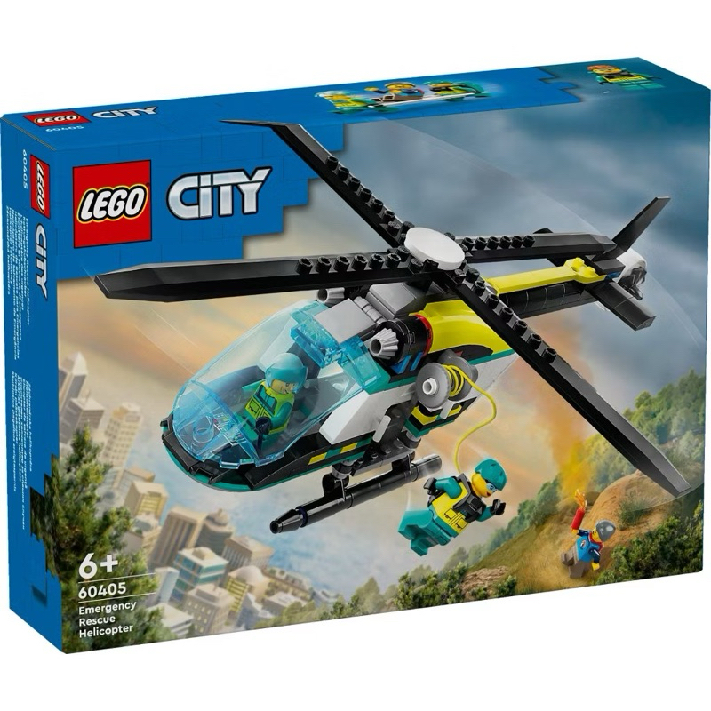 LEGO City 60405 Emergency Rescue Helicopter by Bricks_Kp