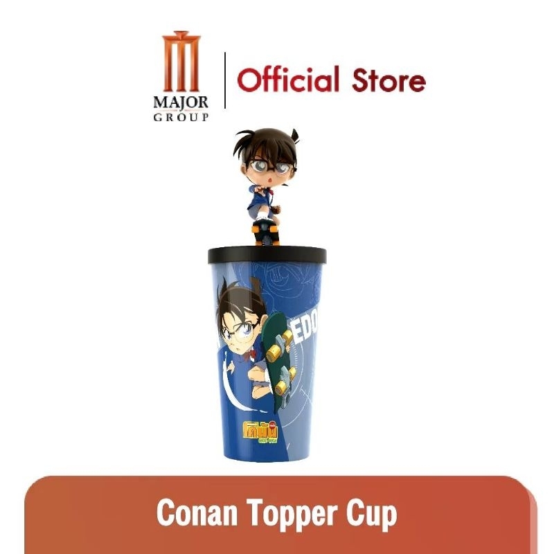 🕵‍♂️พร้อมส่ง🕵‍♂️ แก้วน้ำโคนัน Conan Topper Cup ลิขสิทธิ์แท้ Major