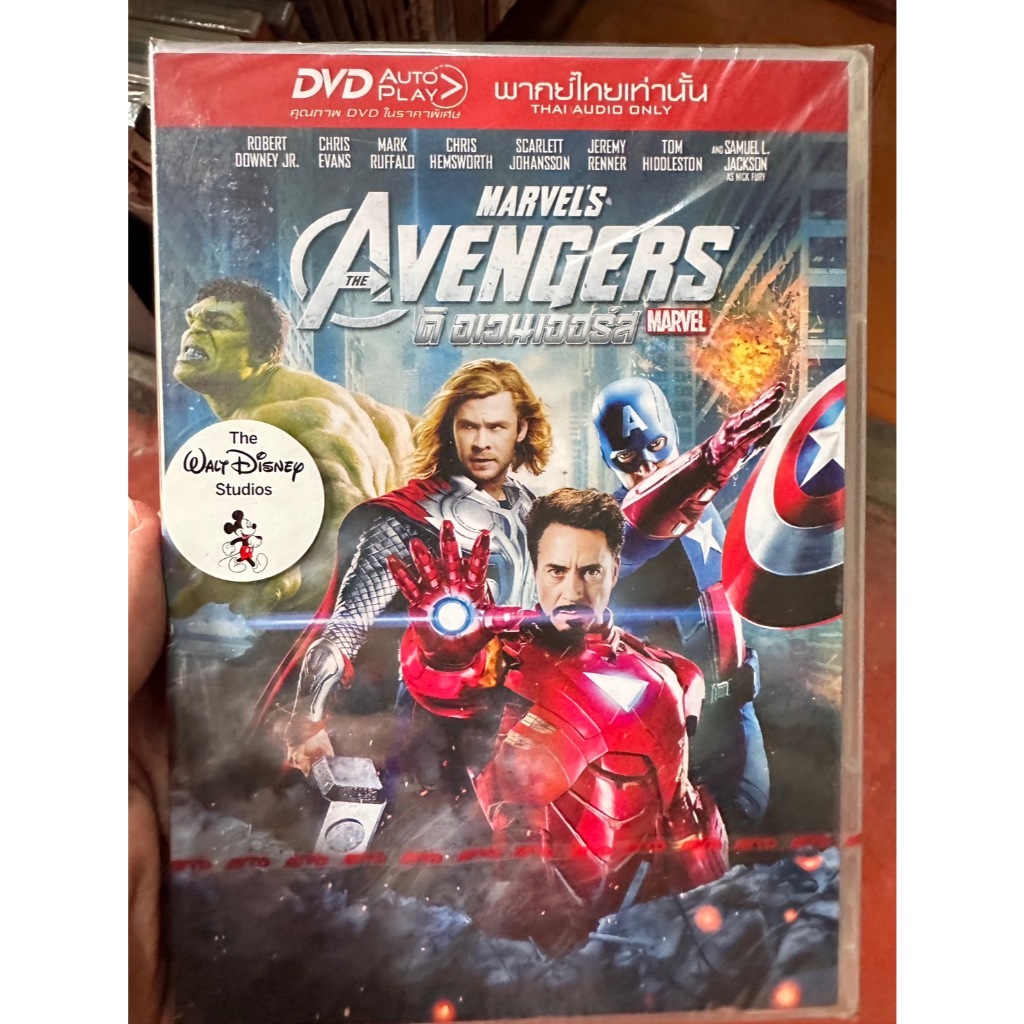 DVD เสียงไทยเท่านั้น : The Avengers ดิ อเวนเจอร์ส " Robert Downey Jr. , Chris Evans, Chris Hemsworth "