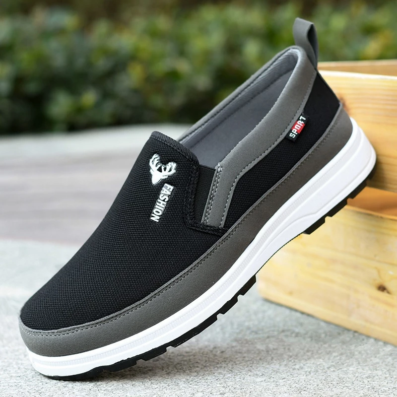 LGShoes งานเข้าใหม่พร้อมส่งทั่วไทย รองเท้าผ้าใบผู้ชายแฟชั่น งานสลิปออนทรงสวย พร้อมส่งให้เลือกหลายสี บอกเลยว่างานดี ใส่สบ