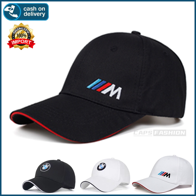 หมวกเบสบอล ดีไซน์ BMW เหมาะสำหรับฤดูร้อน กันแดด ระบายอากาศได้ดี แฟชั่น ย้อนยุค หมวกกีฬา unisex caps
