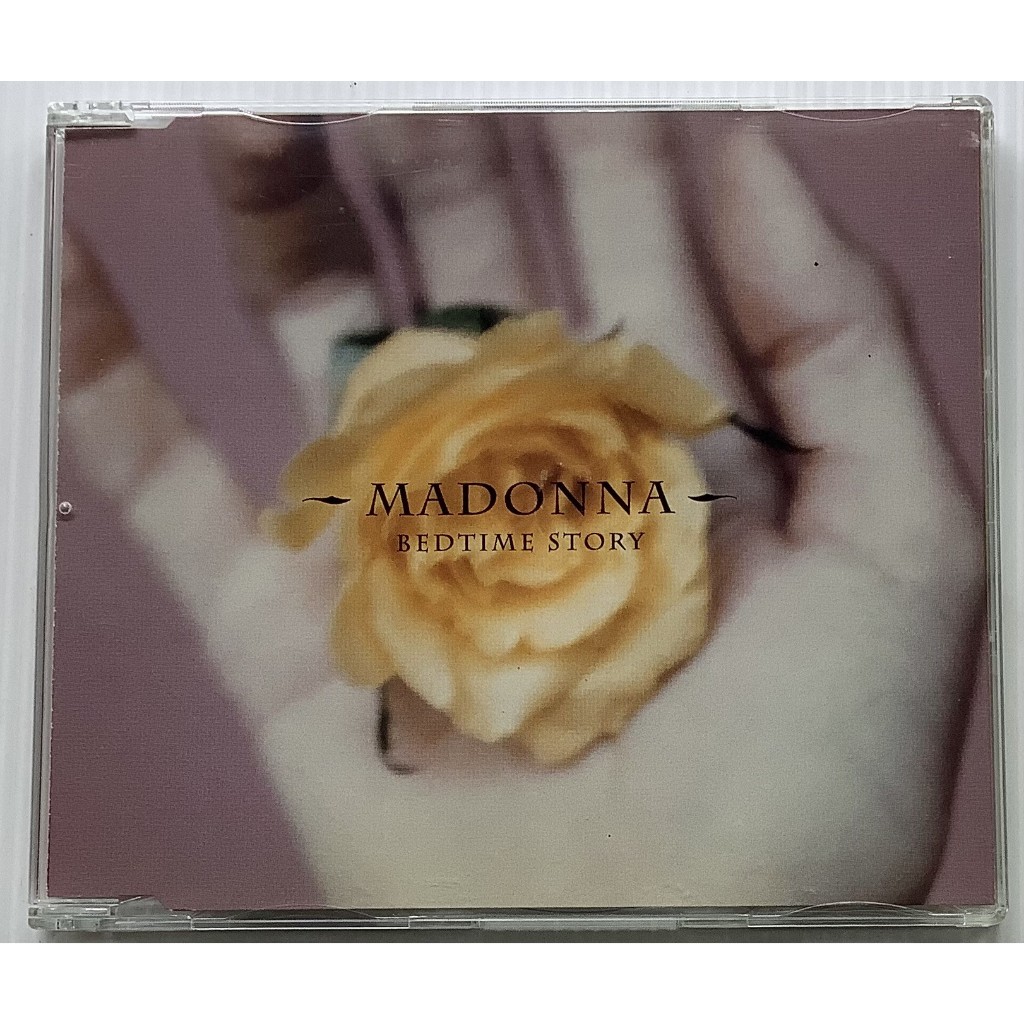CD ซีดีเพลงวินเทจ Madonna Bedtime Story 5 Tracks Maxi Single CD ลิขสิทธิ์ 1995