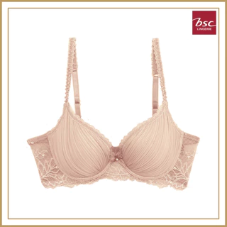 BSC Lingerie ชุดชั้นใน รูปแบบ MOLD BRA แบบมีโครงเสริมฟองน้ำ มีให้เลือก 3 สี - BB6152_R25