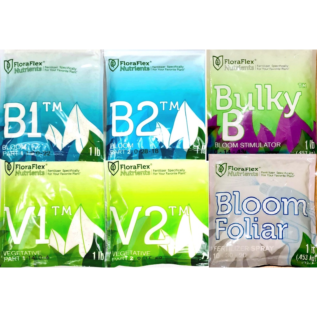 FLORAFLEX B1 B2 V1 V2 Bulky B Bloom Foliar ซองแท้ 453g (1lbs) ปุ๋ยUSA ของแท้100%