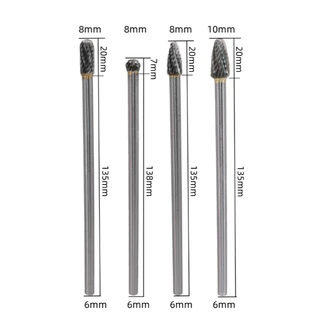 DS15 ดอกเจียรคาไบแกน 6 มิล ยาวพิเศษ *** เลือกขนาดก่อนซื้อ *** ราคาต่อ 1 ดอก