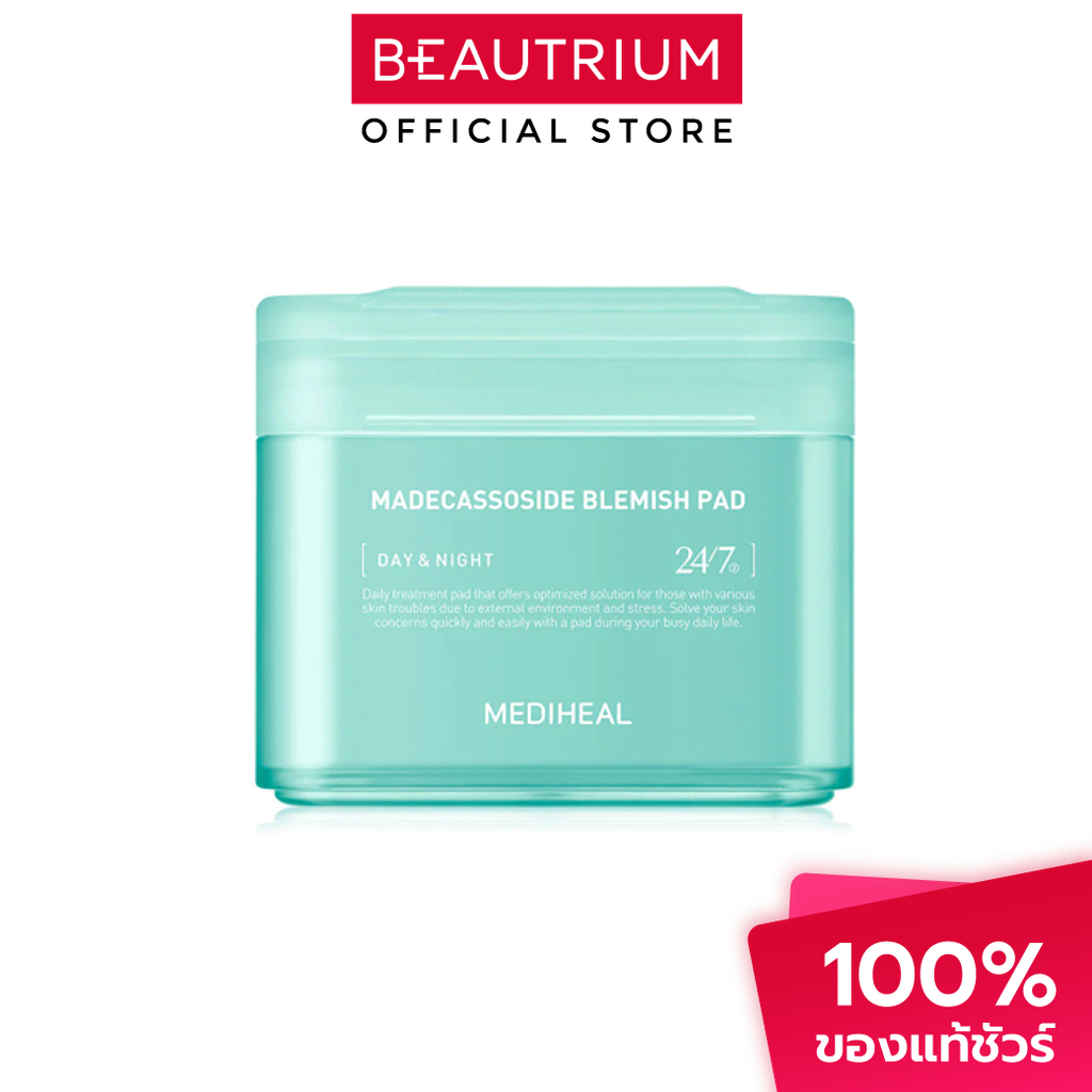 MEDIHEAL Madecassoside Blemish Pad โทนเนอร์ 100 pads