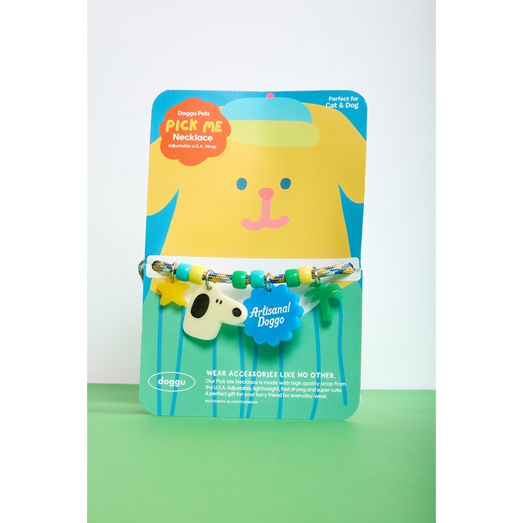 DOGGU PETS สร้อยคอสัตว์เลี้ยง SET Pick me artisanal doggo