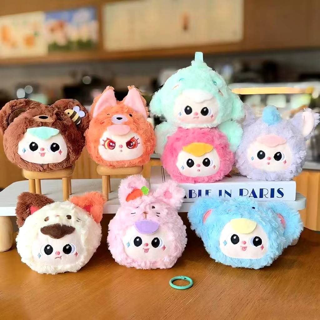 พร้อมส่งในไทย กล่องจุ่มตุ๊กตา BBT ยกบล๊อค มี BBT Ocean สัตย์ทะเล/BBT ซิป Bag baby three v.3 /BBT Fruit V.4 ผลไม้ (ของแท
