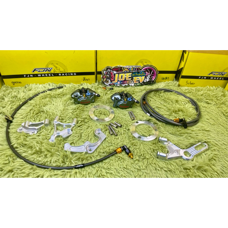 ชุดขาปั้มเต่ารถไฟฟ้าใส่โช็คเดิมAJ-E2-Z2-Max-1และรุ่นอื่นๆ