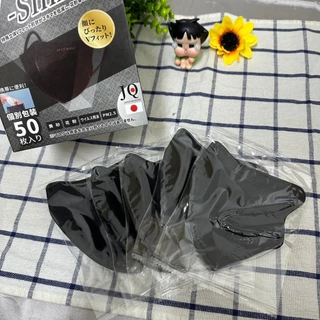 สำหรับผู้ใหญ่ Mask V-Slim Face แมสสำหรับผู้ใหญ่สีพื้น(1กล่อง 50ชิ้น) -มีให้เลือก 5 สี สีฟ้า สีชมพู สีกากี สีขาว สีดำ