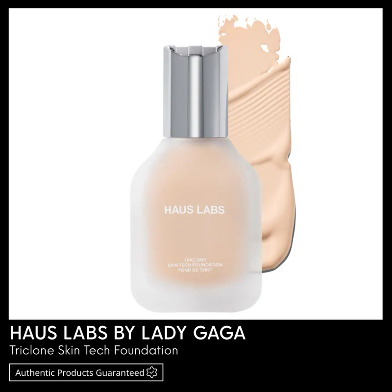 HAUS LABS Triclone Skin Tech Medium Coverage Foundation with Fermented Arnica รองพื้น พรีออเดอร์ & แ