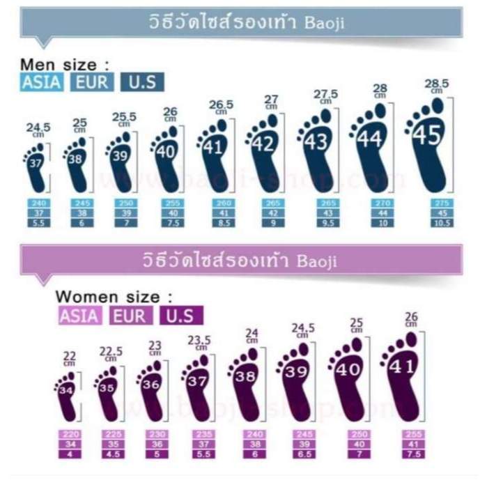 Baoji บาโอจิ  รุ่น BJW 823 สีดำ/ขาว แท้100% รองเท้าผ้าใบผู้หญิง  งานดีมาก โคตรสวยมาใหม่ ของแท้ 100% ใส่นุ่ม เบา สบายเท้า - รูปที่ 7