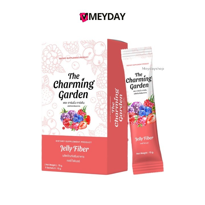 เจลลี่ ไฟเบอร์ The Charming Garden ดีท็อก
