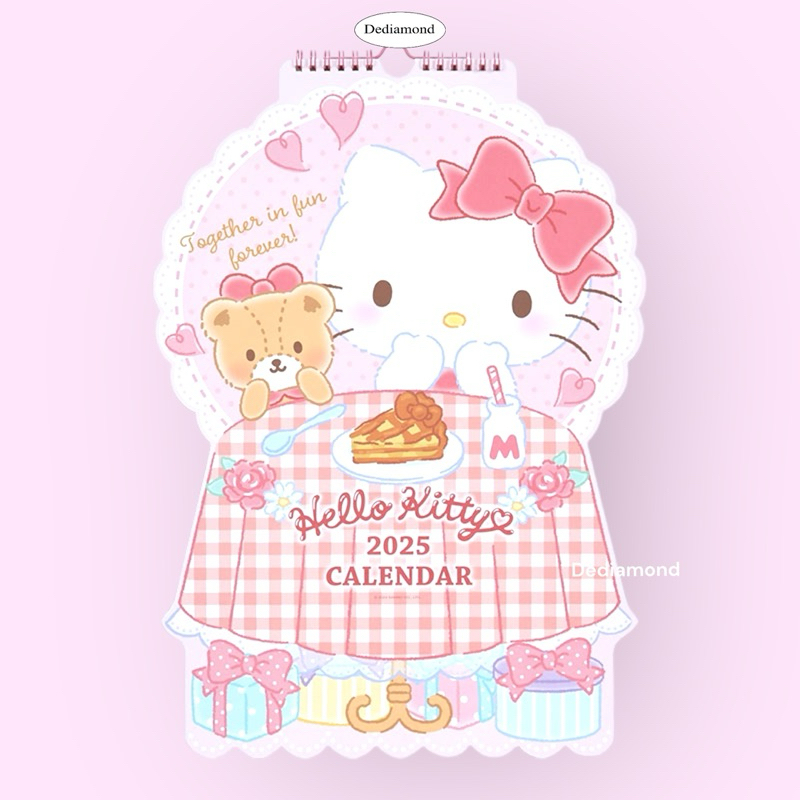 🇯🇵 ปฏิทินปี2025 คิตตี้,ชินนาม่อน Calender & Dairy 2025 ของแท้ 💯 จากช้อปญี่ปุ่น