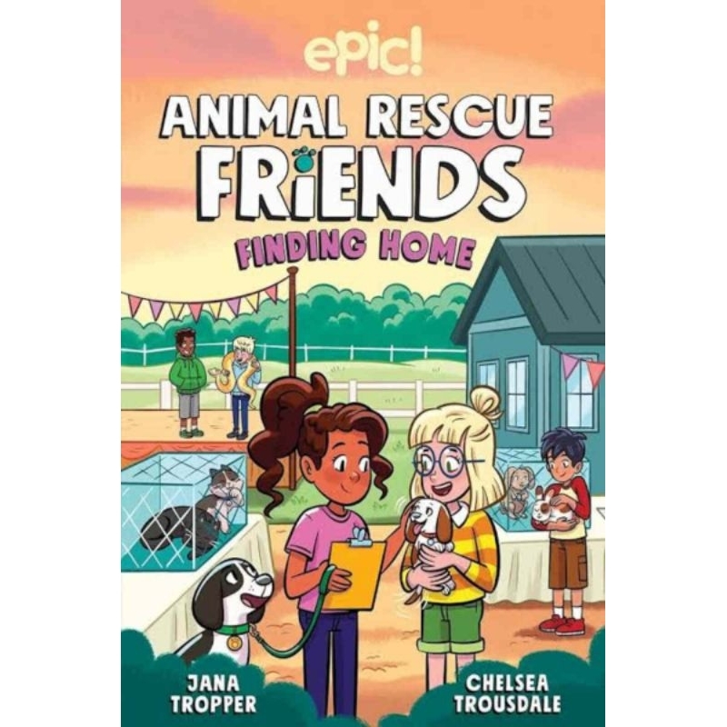 Animal Rescue Friends Volume 1-4 (Graphic Novel from Epic!) การ์ตูนภาพสีเรื่องราวผองเพื่อนสรรพสัตว์กับเด็กๆ (มือหนึ่ง)