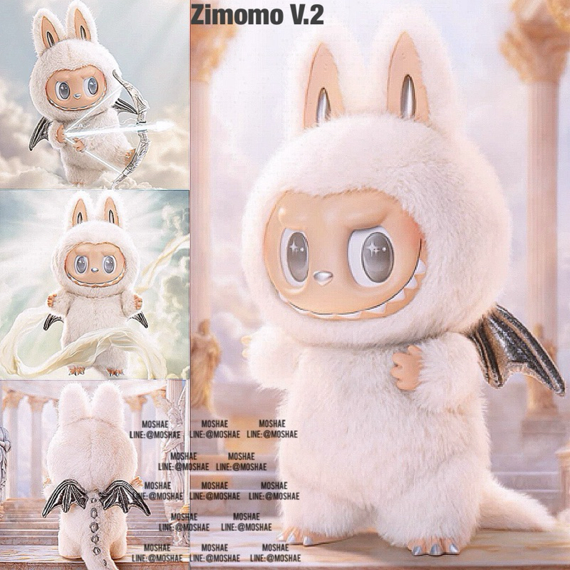 พร้อมส่งจากไทย ใช้โค้ดลดสุด THE MONSTERS ANGEL IN CLOUDS - Zimomo V2 ซิโมโม่มีปีก (ของแท้ ของใหม่ POP MART)