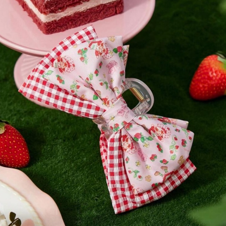 (พร้อมส่ง🍓) Strawberry Shortcake กิ๊บหนีบผม กิ๊บโบว์