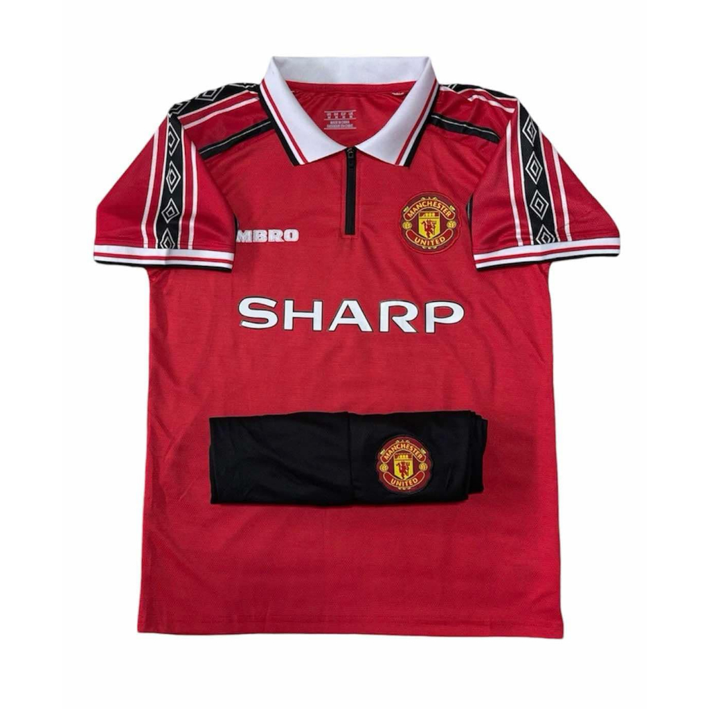 เสื้อฟุตบอล แมนยู เกรด AAA players ย้อนยุค (เสื้อพร้อมกางเกง)