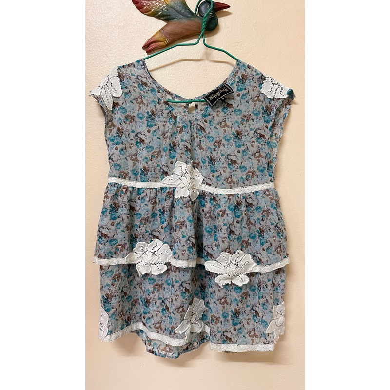 เสื้อแขนกุด แบรนด์ Hippy Indy size M