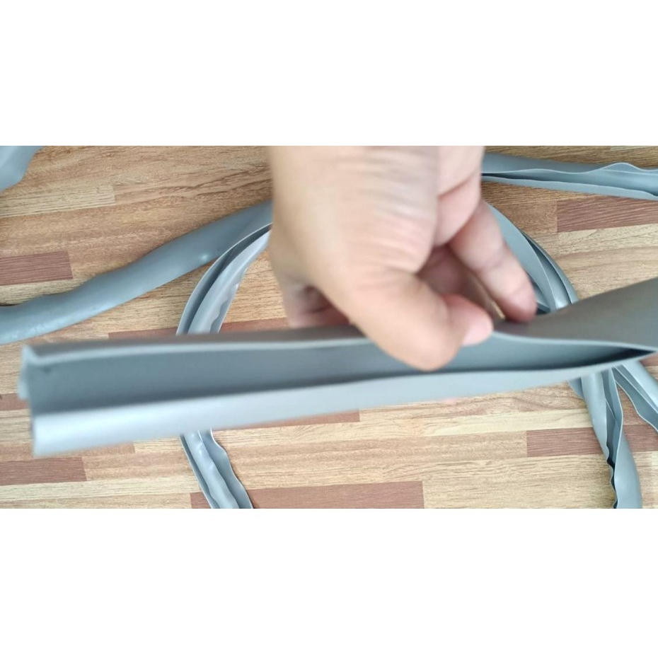 ยางขอบประตูตู้ทึบรถบรรทุก ร่อง 25 มม. ทรงตัว T สีเทา ยางกันน้ำรั่วน้ำซึมตามแนวขอบประตู  พร้อมจัดส่ง - รูปที่ 3