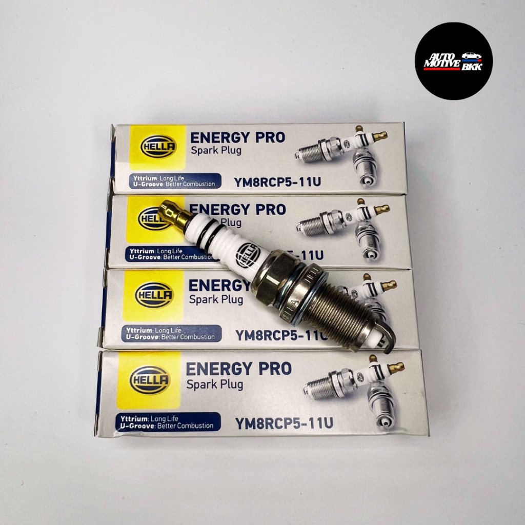หัวเทียน Honda Jazz GE จำนวน 4 หัว [ Hella-YM8RCP5-11U ]