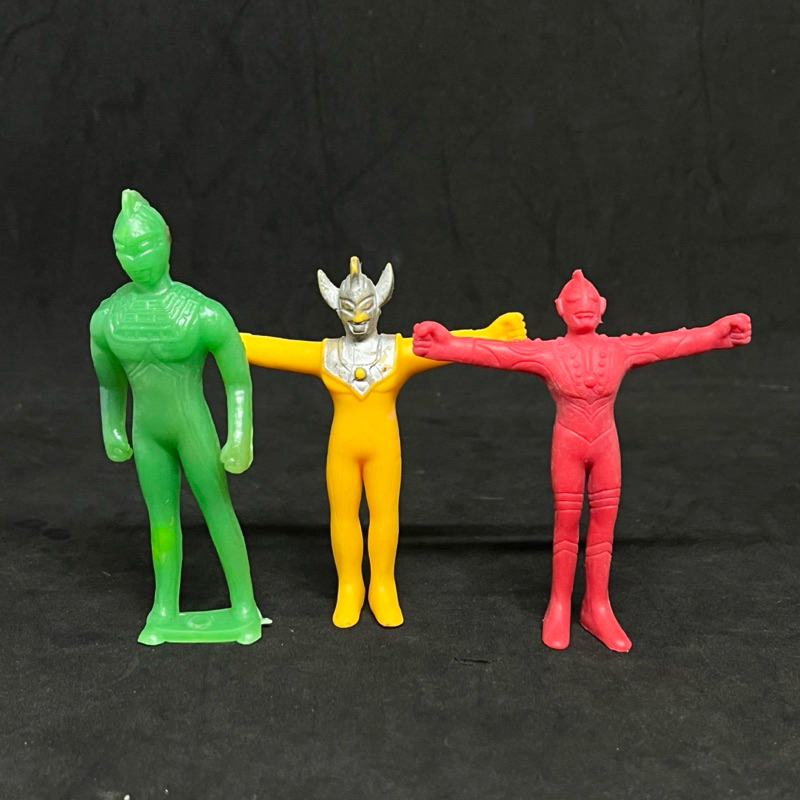 🔥ตุ่นยาง อุลตร้าแมน Ultraman งานขนมแถมของเล่น งานเก่ายุค90s งานไทย (ชุด 3 ตัว)