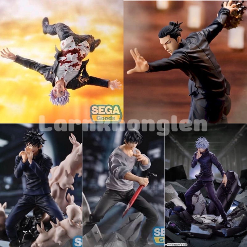 พร้อมส่ง(ของแท้ Lot.jp )SEGA Jujutsu Kaisen FiGURiZM Figure มหาเวทย์ผนึกมาร - โกโจ/เกะโท/โทจิ/เมงุมิ