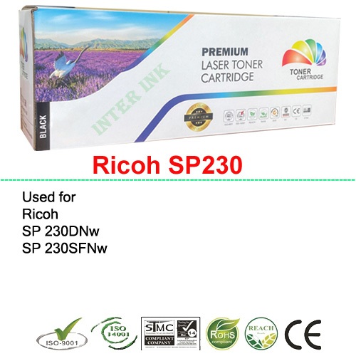 ตลับหมึก Ricoh SP230 (สีดำ) Compatible