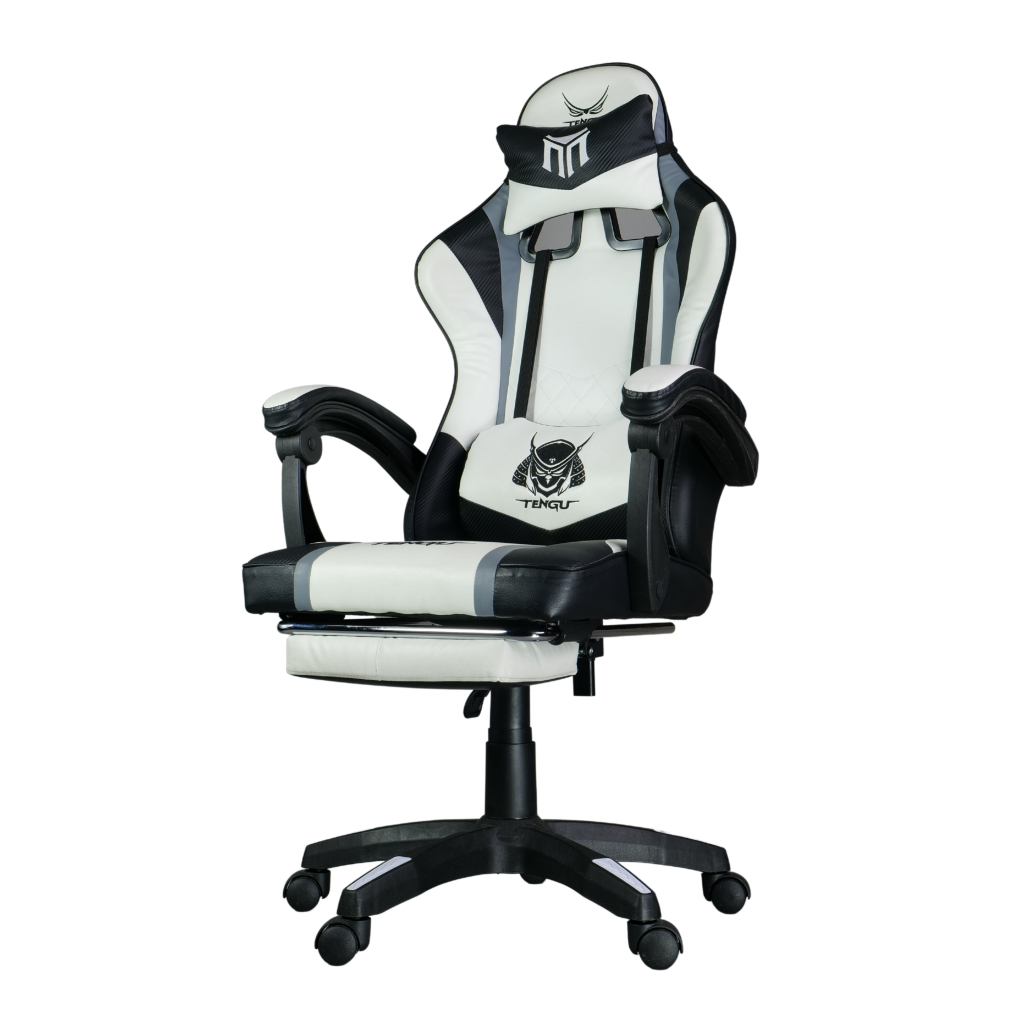 Tengu Muramasa Gaming Chair เก้าอี้เกมมิ่ง ปรับเอนนอนได้ 135 องศา พร้อมที่พักขา - ประกัน 1 ปี