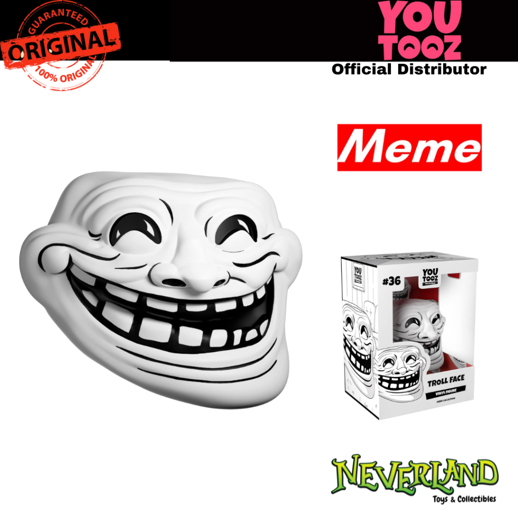 Youtooz Troll Face Meme Vinyl Art Figure
