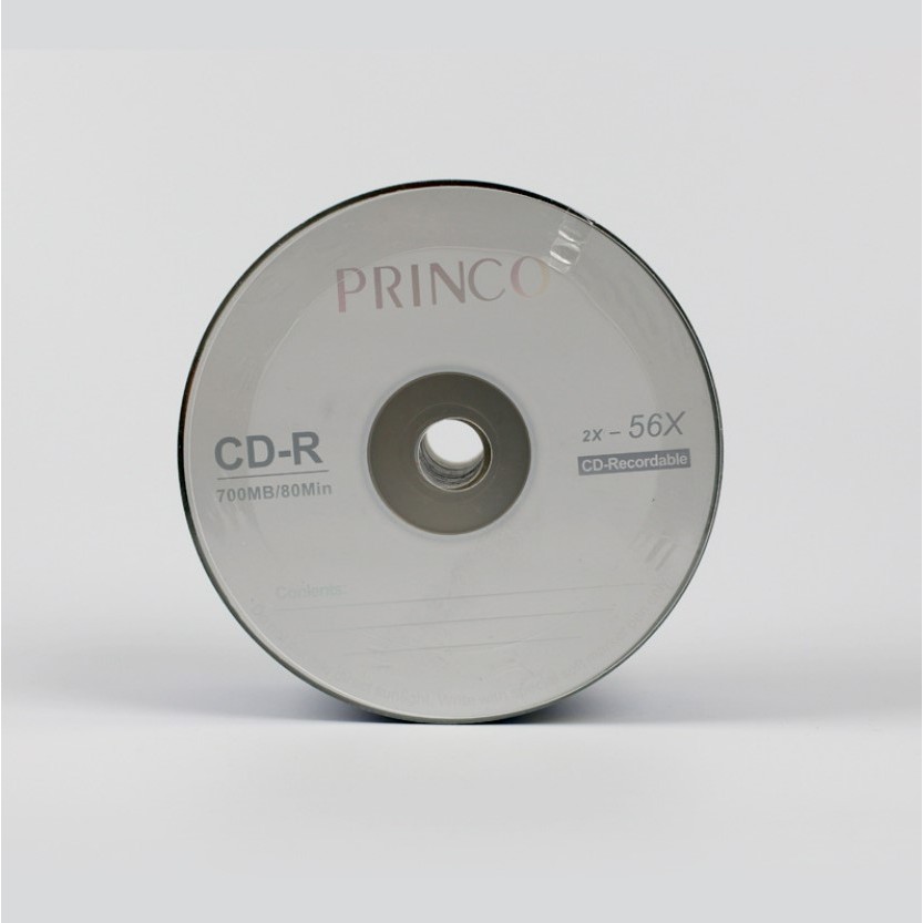 แผ่นซีดีPrinco CD-R ความจุแผ่น 700 Mb / 80 นาที ยี่ห้อ PRINCO ของแท้ 50 แผ่น - รูปที่ 7