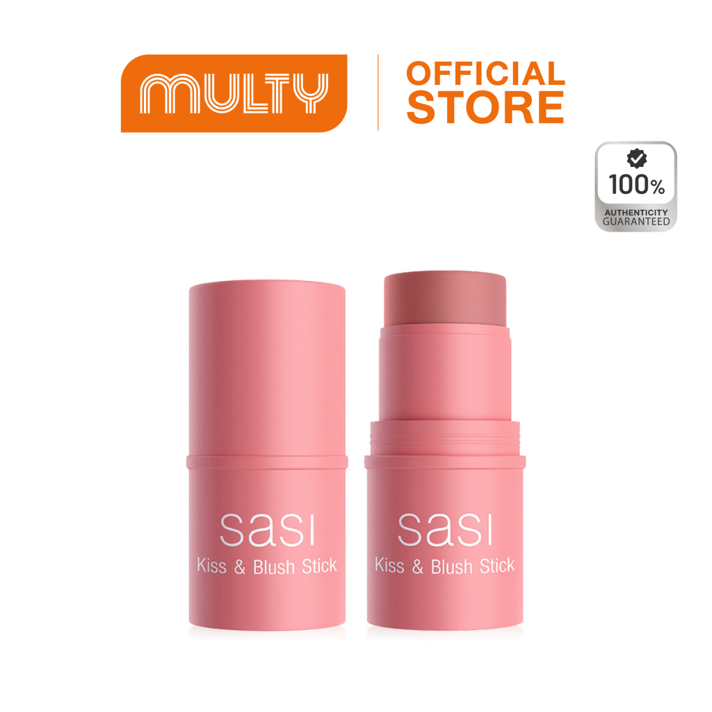 Sasi-Kiss&Blush Stick ศศิ บลัชออนแท่งแบบครีม คิส แอน