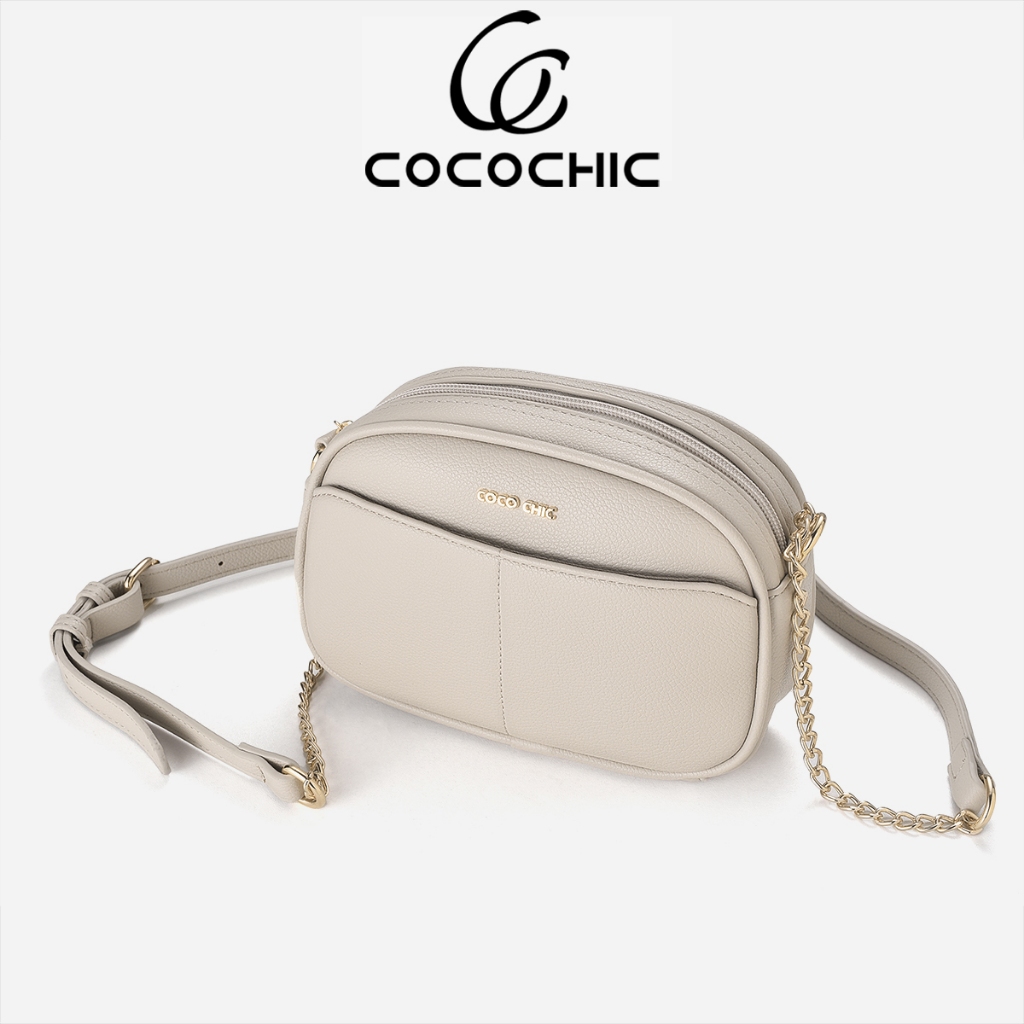 COCO CHIC！สไตล์เกาหลี กระเป๋าสะพายไหล่ หนัง PU กระเป๋าผู้หญิง เข้ากับทุกวัย