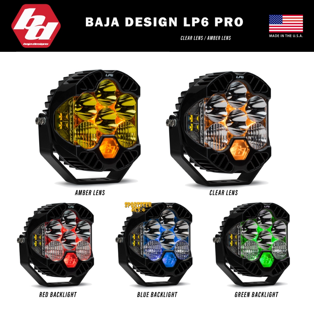 Baja Designs - LP6 Pro LED Auxiliary Light Pod