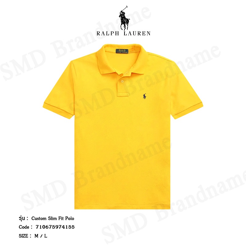 Polo Ralph Lauren เสื้อโปโล รุ่น Custom Slim Fit Polo Code : 710675974155