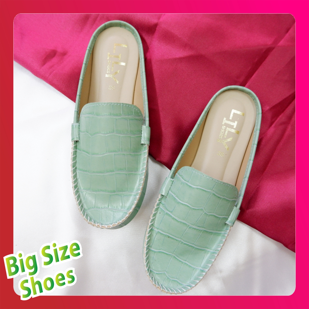 ไซส์ 36 – 45 รองเท้าคัทชู เปิดส้น สวยๆแบบ Sunny Flat เปิดส้น Big Size Shoes ราคา ถูกที่สุด ดีลบีเคเค แกลเลอรีภาพที่ 7