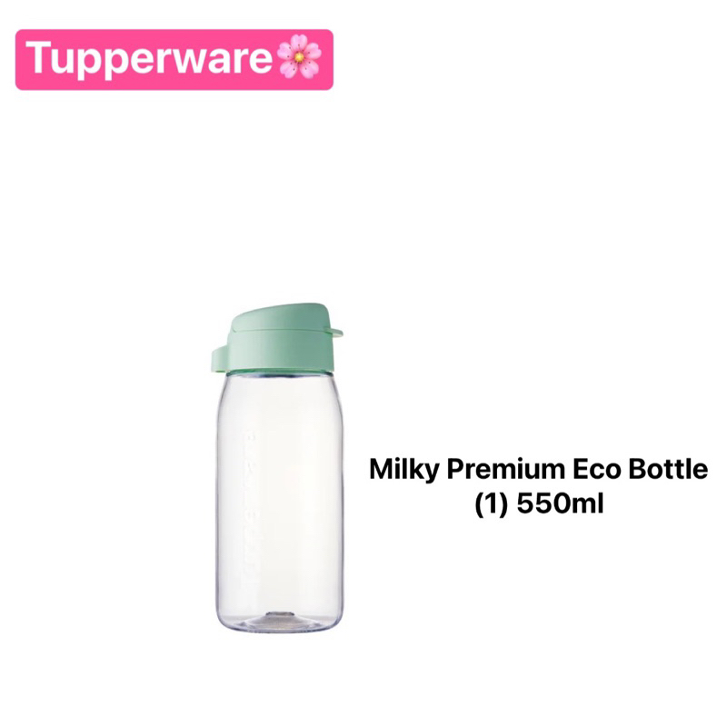 ขวดน้ำ Tupperware รุ่น Eco Bottle 550ml flip top ไร้สาร BPA
