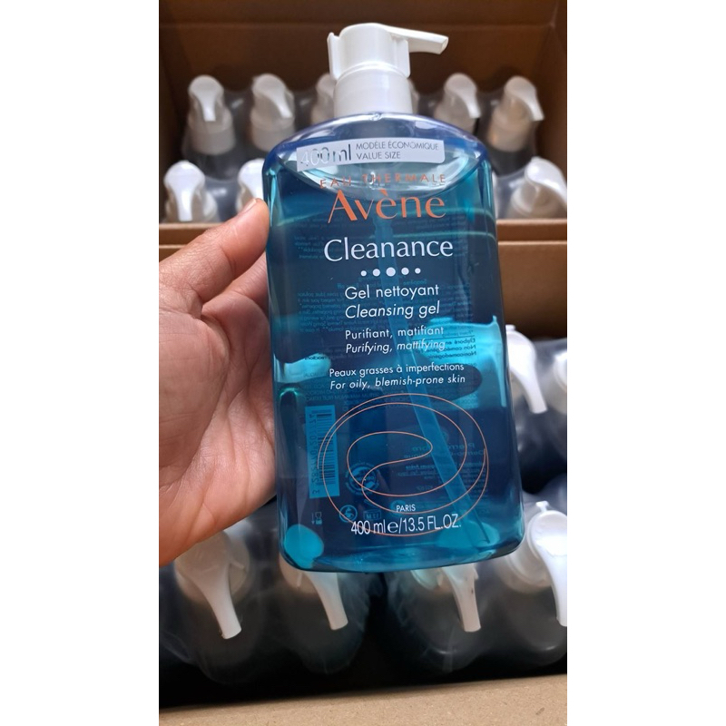 ขนาดใหญ่มาก 400ml 📍 เจลล้างหน้าลดมัน ผิวเป็นสิว Avene Clearnance Gel