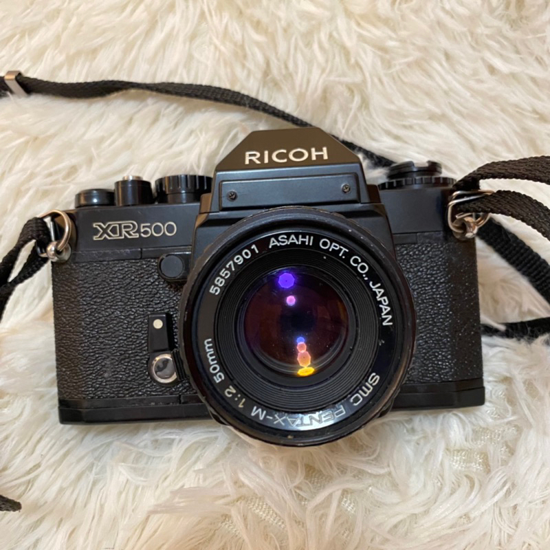 กล้องฟิล์ม ricoh xr500 พร้อมเลนส์ pentax 50f2