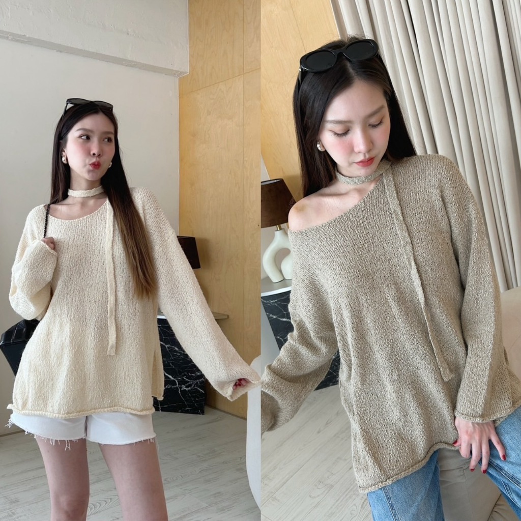 tshopofficial เสื้อ Basic knitting