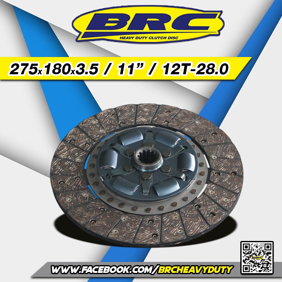 BRC clutch จานคลัทช์รถบรรทุก KM300/KM350