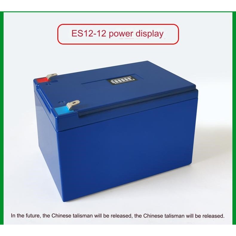 แบตเตอรี่สำรองไฟ รถไฟฟ้า UPS Solar cell 12V 6AH-20AH มี BMS จ่ายกระแสสูงสุดได้ 56A (มีของพร้อมส่ง)