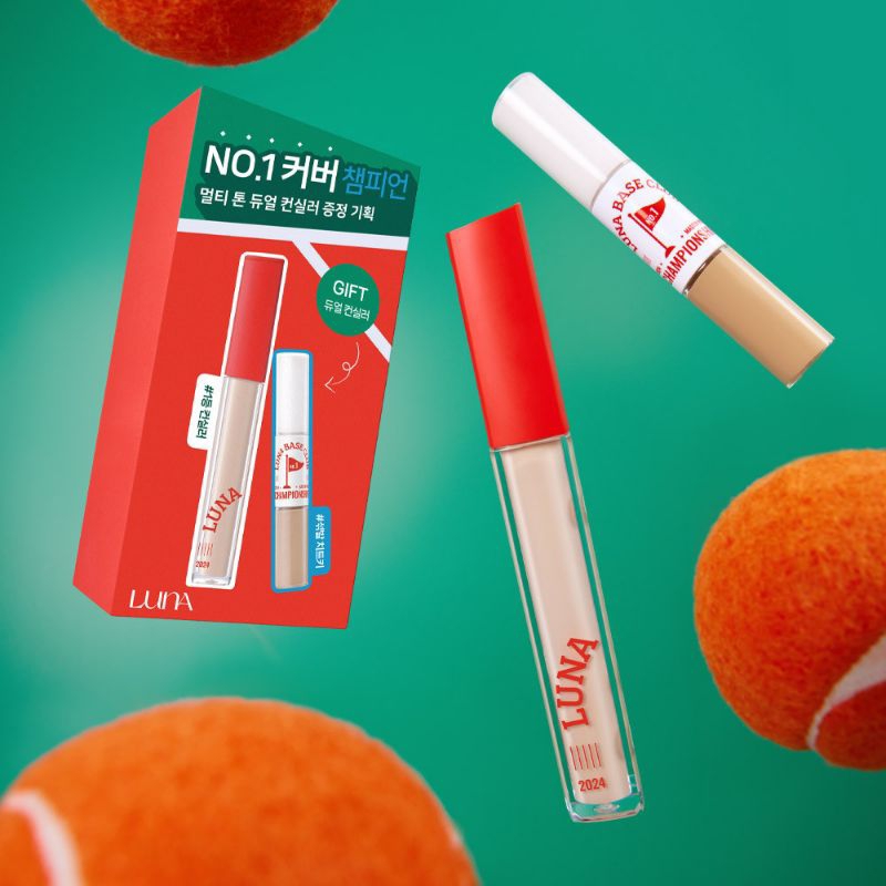 เซทพิเศษBase championship (+multi tone dual concealer) LUNA long lasting tipคอนซีลเลอร์ที่ซากุระ