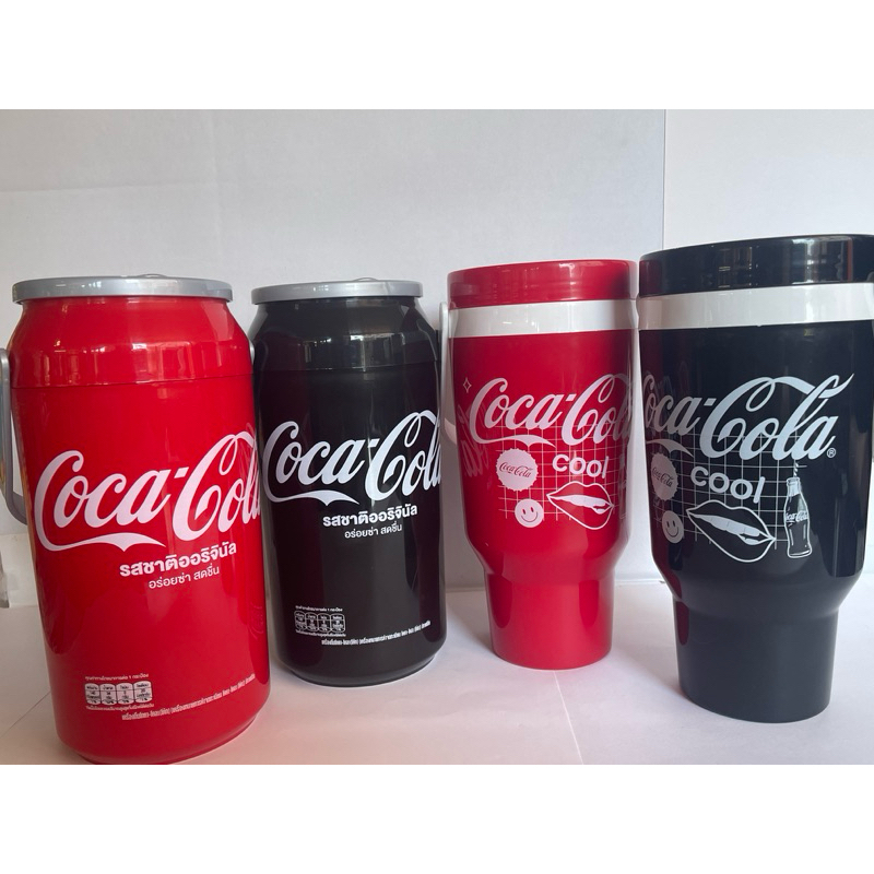 กระติกนำ้ โค้ก ขนาด 26 ออนซ์ (738ml) + 32 ออนซ์ (1000 ml.)ของแท้ ทำจากพลาสติก ฟู้ดเกรด แข็งแรง