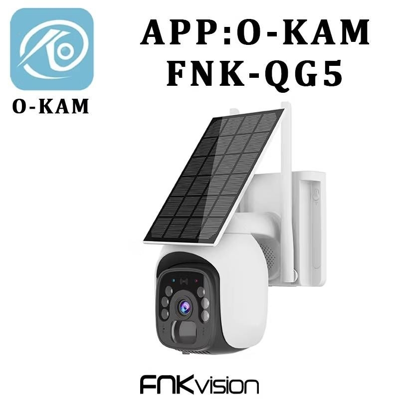 FNKvision กล้องวงจรปิด 4( โซล่าเซลล็ กล้องวงจรปิด