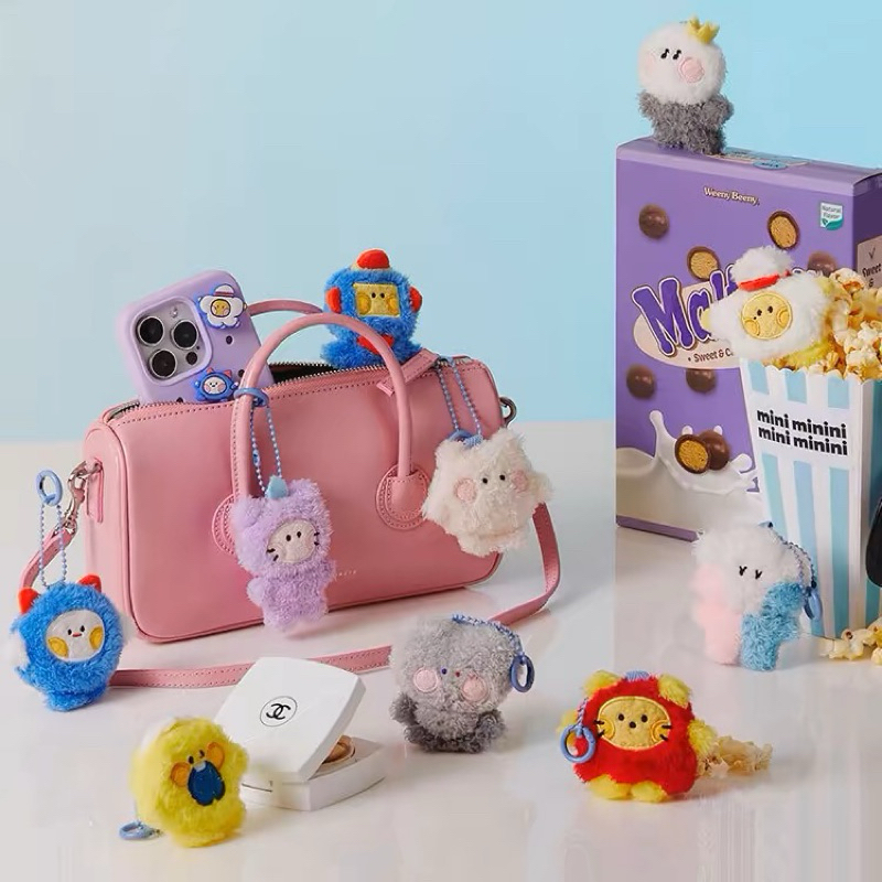พร้อมส่ง 🎀🪽Truz mini minini plush keyring พวงกุญแจ ห่วงฟ้า