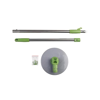 Scotch-Brite Green SPIN MOP HANDLE SET สก๊อตช์-ไบรต์ ชุดอะไหล่ด้ามถังปั่นรุ่นสีเขียว